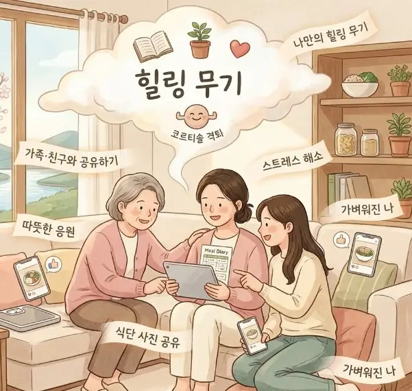 스트레스 관리 체온 다이어트법